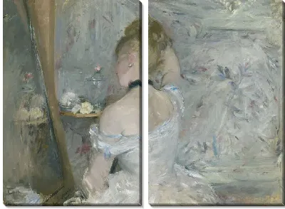 Женщина в своем туалете (1875-1880)