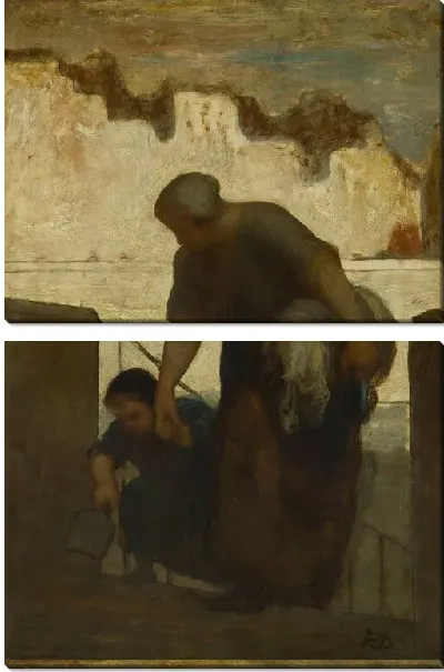 Картина Прачка (1863)