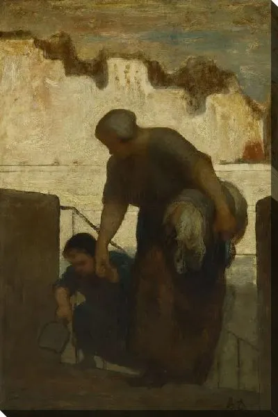 Картина Прачка (1863)