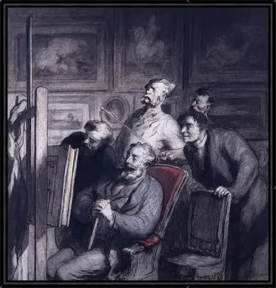Картина Дилетанты (1865-1868)