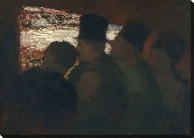 Картина Аудитория театра (1856-1860)