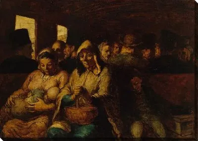 Картина Третий вагон (1862-1864)