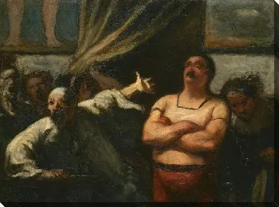 Картина Сильный человек (1865)