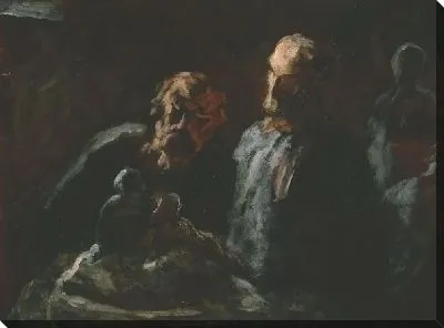 Картина Два скульптора (1870-1873)