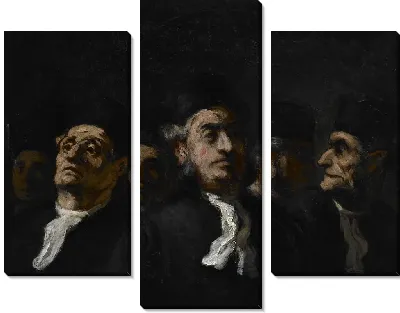 Картина Встреча юристов (1860)