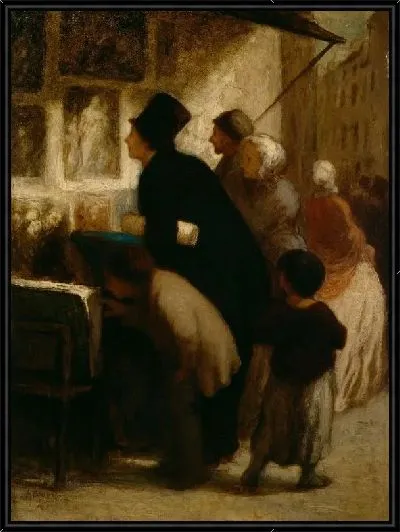 Картина У магазина (1860-1863)