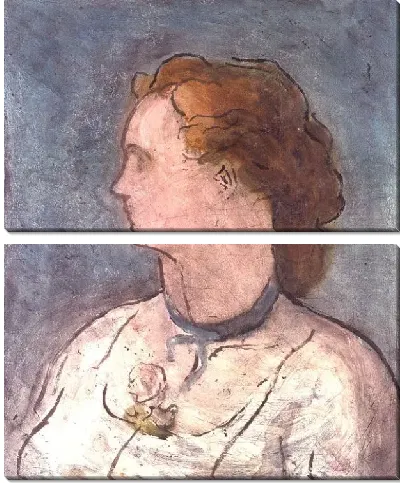 Картина Бюст женщины (1858-1860)