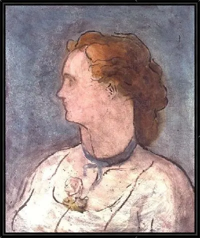 Картина Бюст женщины (1858-1860)