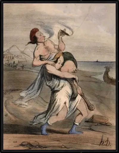Картина Похищение Елены (1842)