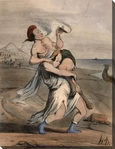 Картина Похищение Елены (1842)