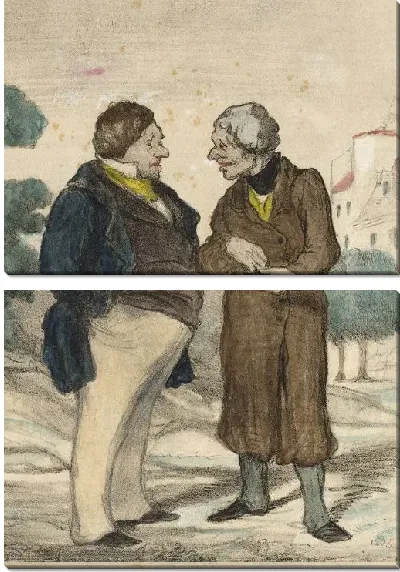 Картина Калифорнийцы-акционеры (1850)