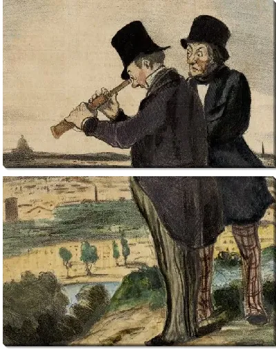 Картина Прекрасный вид (1847)
