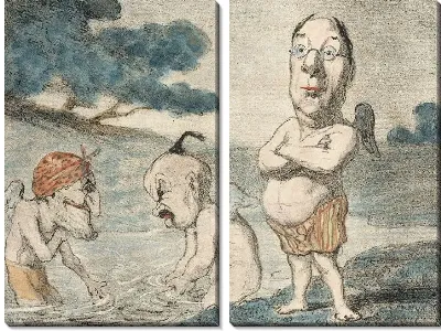 Картина Нимфы вокруг (1850)
