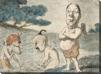 Картина Нимфы вокруг (1850)