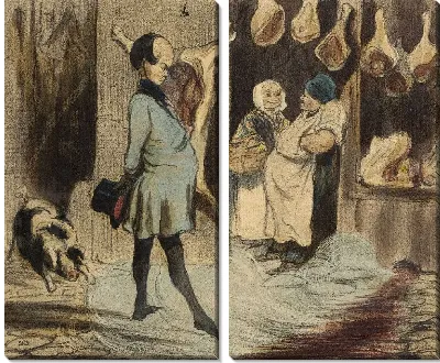 Картина Впечатления от великого поэта (1842)