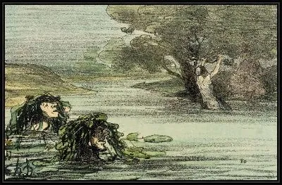 Картина Водные развлечения (1857)
