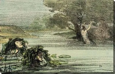 Картина Водные развлечения (1857)