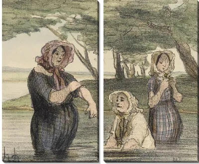 Картина Нимфы (1855)