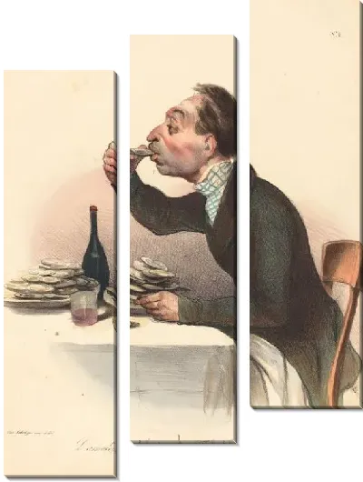 Картина Любитель устриц (1836)