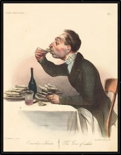 Картина Любитель устриц (1836)