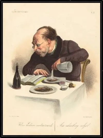 Картина Броское чтение (1836)