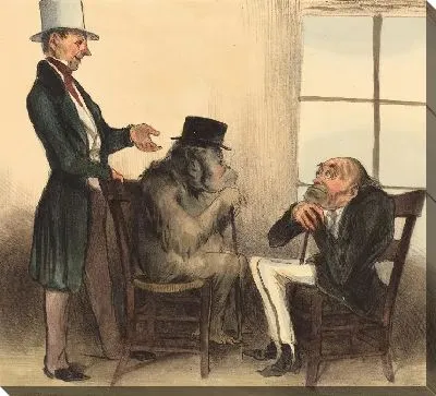 Картина Видите ли, господин, это животное… (1836)