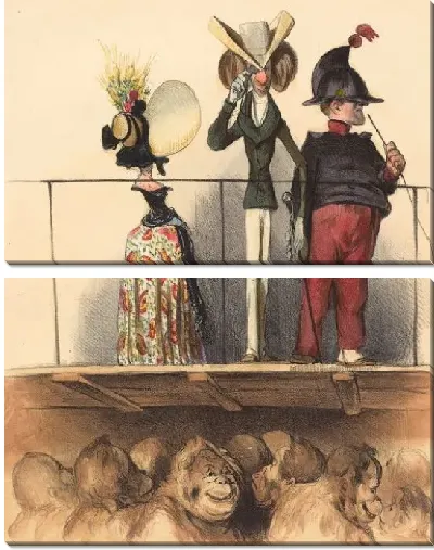 Картина Они уродливы! (1836)
