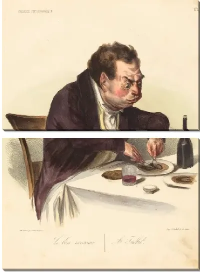 Картина Хороший кусок (1836)