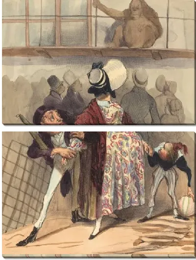 Картина Не смотри так! (1836)