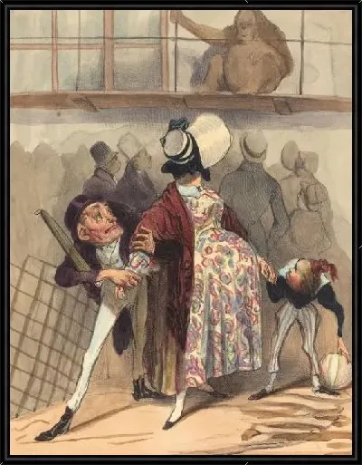 Картина Не смотри так! (1836)