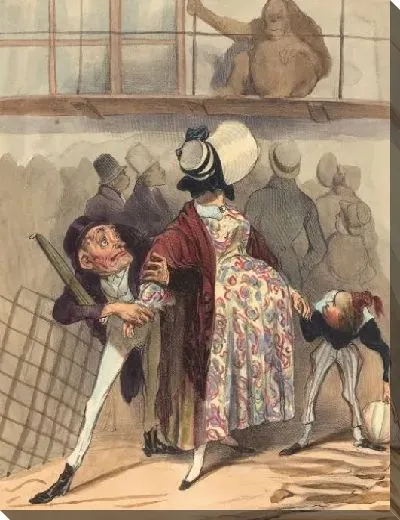 Картина Не смотри так! (1836)