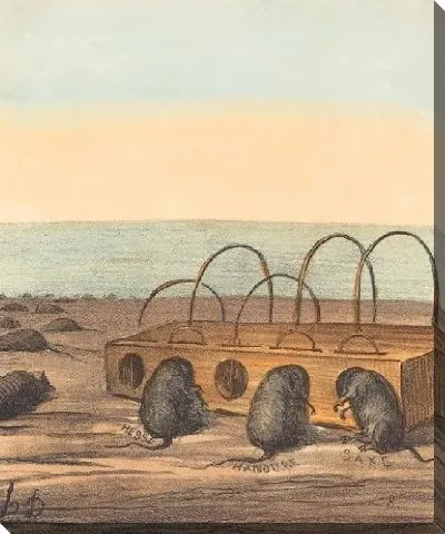 Картина Соблазны для остальных (1868)