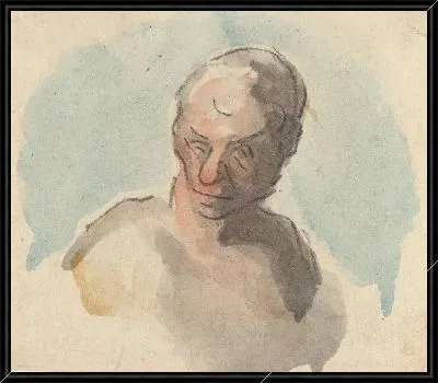 Картина Голова мужчины (1808-1879)