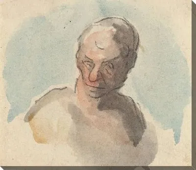 Картина Голова мужчины (1808-1879)