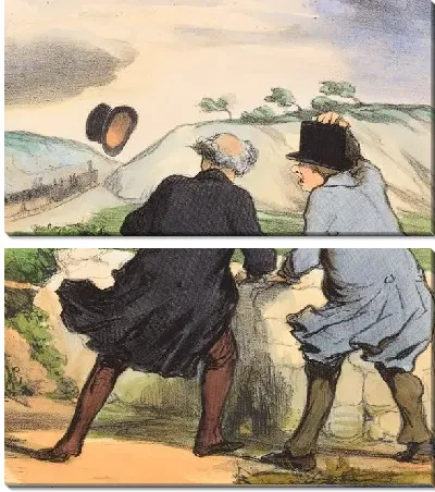 Картина Неудобная ситуация (1846)