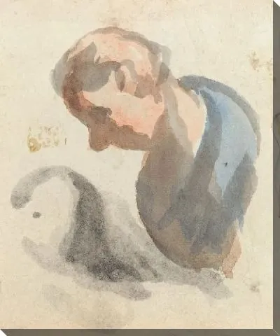 Картина Голова мужчины (1808-1879)