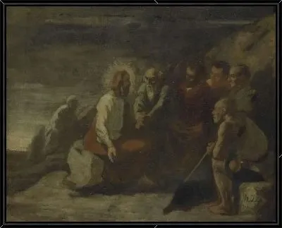 Картина Христос и его ученики (1830-1879)