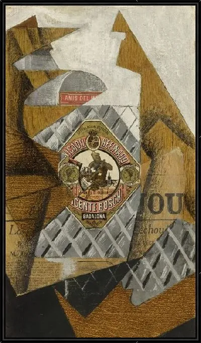 Картина Бутылка Анис дель Моно (1914)