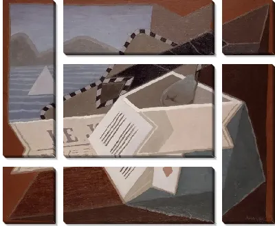 Картина Гитара в передней части моря (1925)