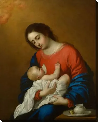 Картина Мадонна с младенцем (1658)