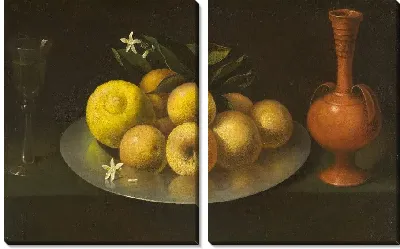 Натюрморт со стаканом, фруктами и кувшином (1650)