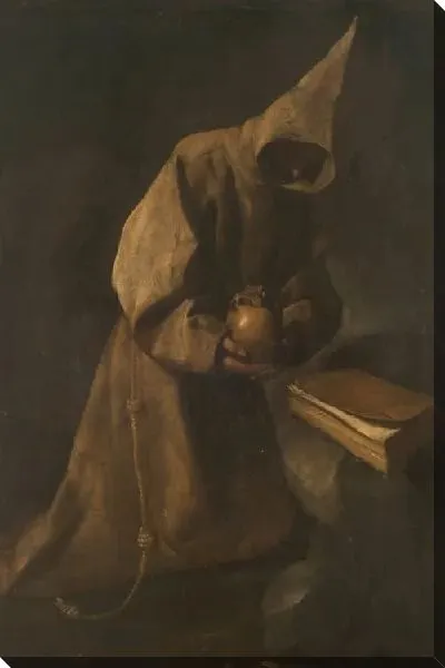 Картина Святой Франциско в медитации (1632)