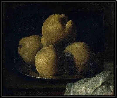 Блюдо из айвы (1633-1634)