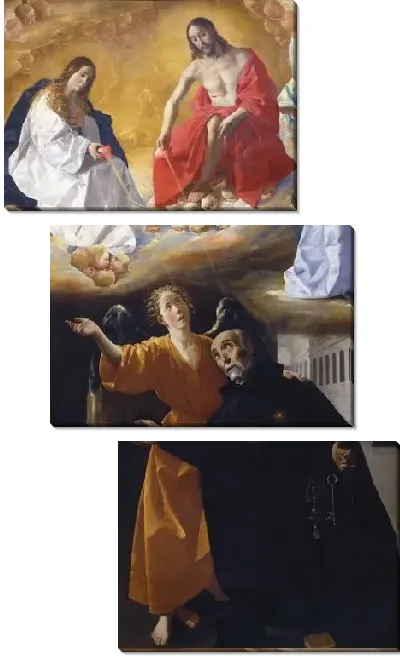 Картина Видение блаженного Алонсо Родригес (1630)