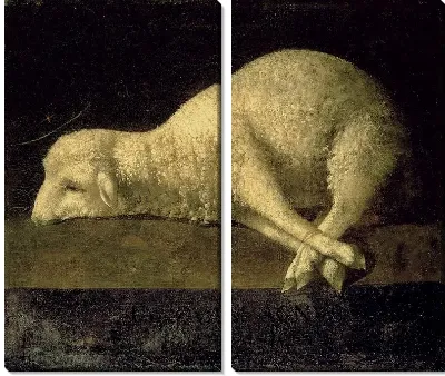 Картина Агнец Божий (1639)