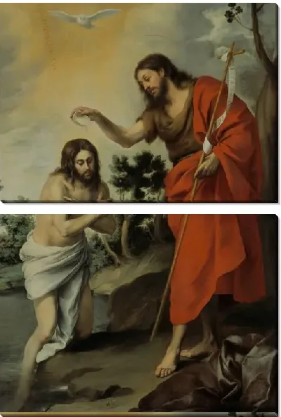 Картина Крещение Христа (1655)