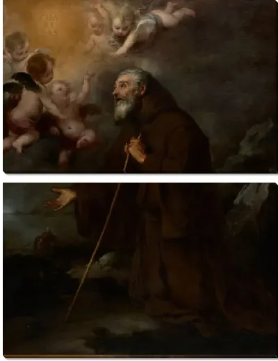 Картина Видение святого Франциска из Паолы (1670)