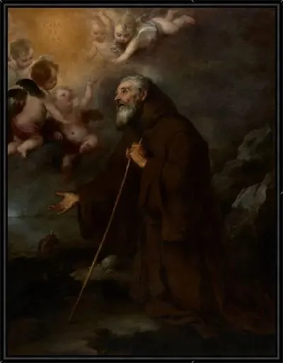 Картина Видение святого Франциска из Паолы (1670)