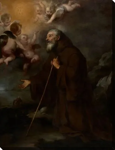 Картина Видение святого Франциска из Паолы (1670)