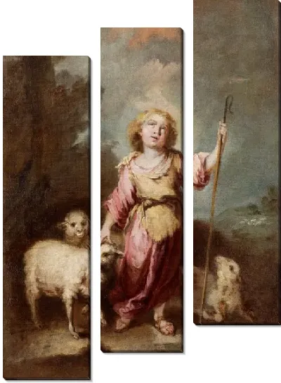 Картина Младенец Христос как добрый пастырь